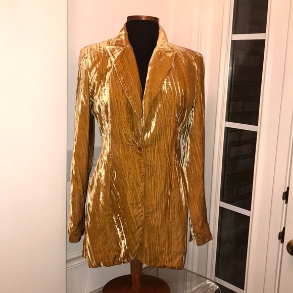 daniel p rebecca Jackets & Blazers - Daniel & Rebecca crush velvet Jacket